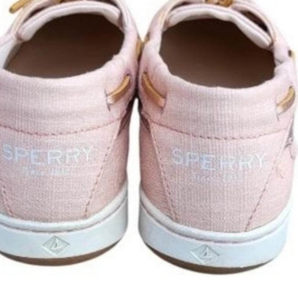 Sperry Topsider Starfish Rose Pink Boat Slip On Casual Sun Loafer Shoe Women 9.5 - Picture 11 of 14